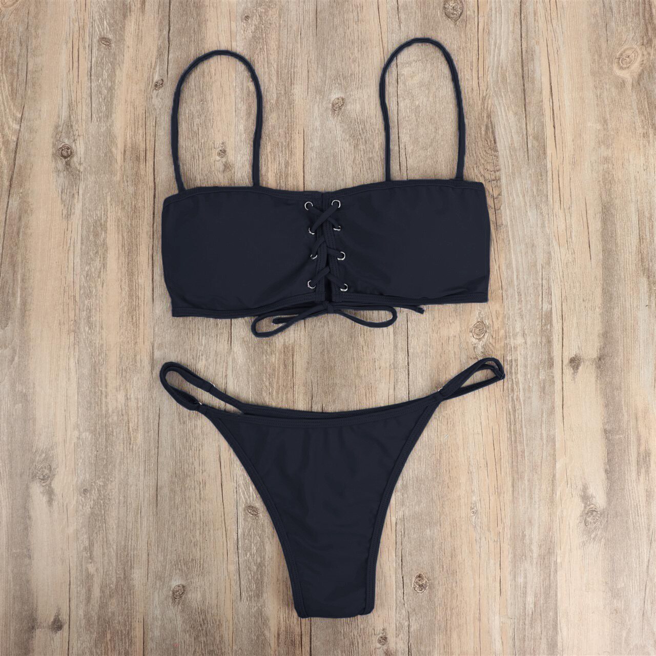 Wire Free Brand Swimwear Women Swimsuit Sexy Push Up Micro Black Red Bikinis Set Swimming Suit Beachwear 2021 Summer Brazilian